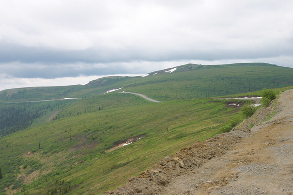 Top of the World Highway Yukon Alaska Top of the World Highway Yukon Alaska