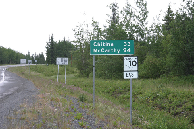Chitina Alaska McCarthy Highway