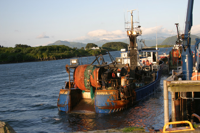 Kodiak Alaska Fishing Boats